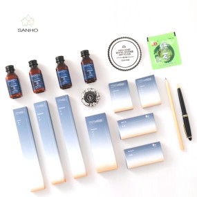 Toiletries Set Factory - Custom Disposable Cotton Bathroom Toiletries Set for 5 Star Guest Rooms Hotel Amenities