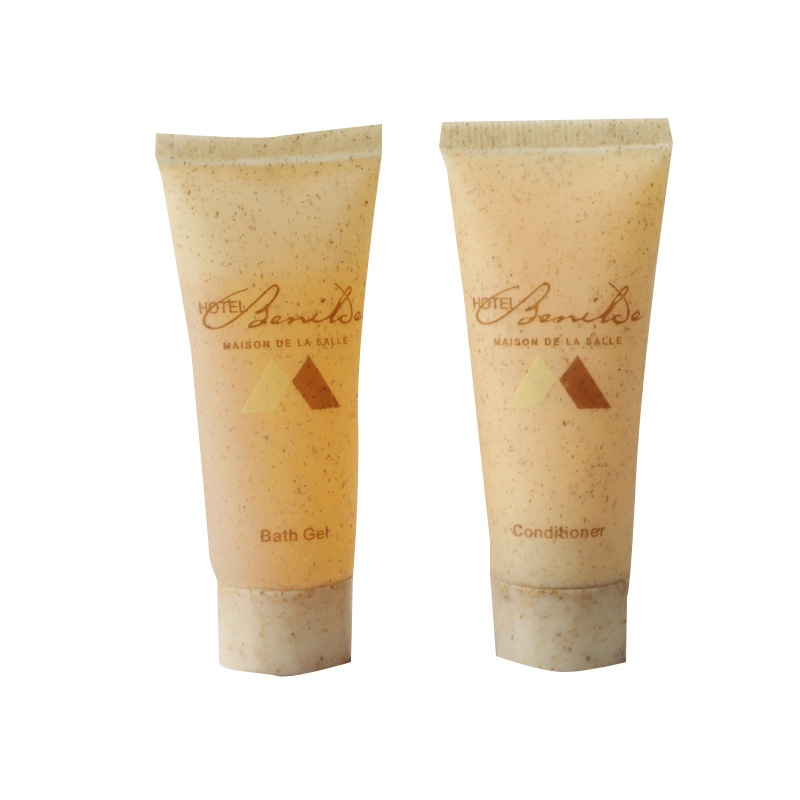 Plastic Tube Supplier - Disposable PET Plastic Soft Tube Packaging for Hotel Amenities Shampoo Body Wash