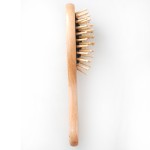 Hair Comb Factory - Wide Tooth Wooden Hair Comb with Air Bag Anti-Static Disposable Comb for Home Use
