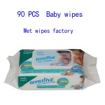 Baby Wipes Supplier - Custom Size Logo Soft Care Baby Wet Wipes Newborn Water Cleansing Wipes with Logos