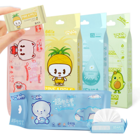 Baby Wipes Supplier - Economical Biodegradable Wet Tissue for Baby Good Performance Cleansing Wipes Wholesale