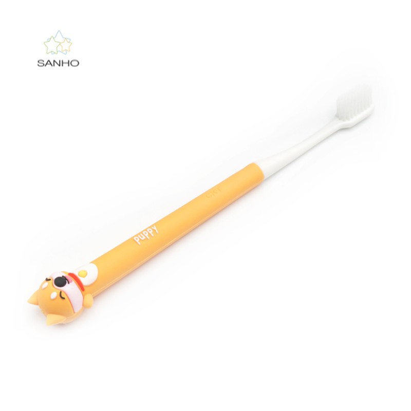 Children Toothbrush Supplier - New Arrival 100% Eco-friendly Children's Animal Toothbrush Soft Nylon Bristle