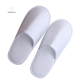Hotel Slipper Manufacturer - Large Daily Sales Hotel Disposable Slipper Anti-Slip Cotton Low Price Sterilized