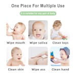 Baby Wipes Factory - 100% Soft Cotton Baby Cotton Dry Wipes for Newborn OEM Disposable Pure Cotton Soft Facial
