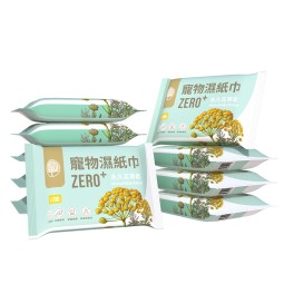 宠物湿巾厂家-定制宠物清洁湿巾宠物美容湿巾宠物清洁湿巾批量供应