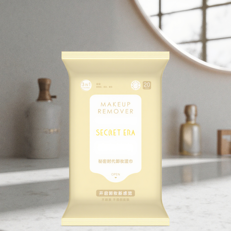 Face Wipes Manufacturer - Factory Price Biodegradable Disposable Face Wipes Makeup Remover Wipes Single Package