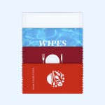 Wet Wipes Factory - Free Sample OEM ODM 40-60gsm Non-woven Material Single Packed Disposable Wet Wipes