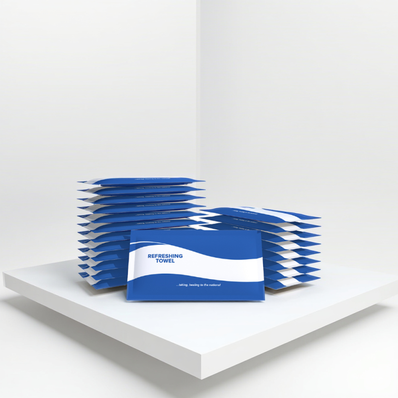 Restaurant Wipes Supplier - OEM Private Label Personalized Customized Single Pack Restaurant Wet Wipes Wet Towel