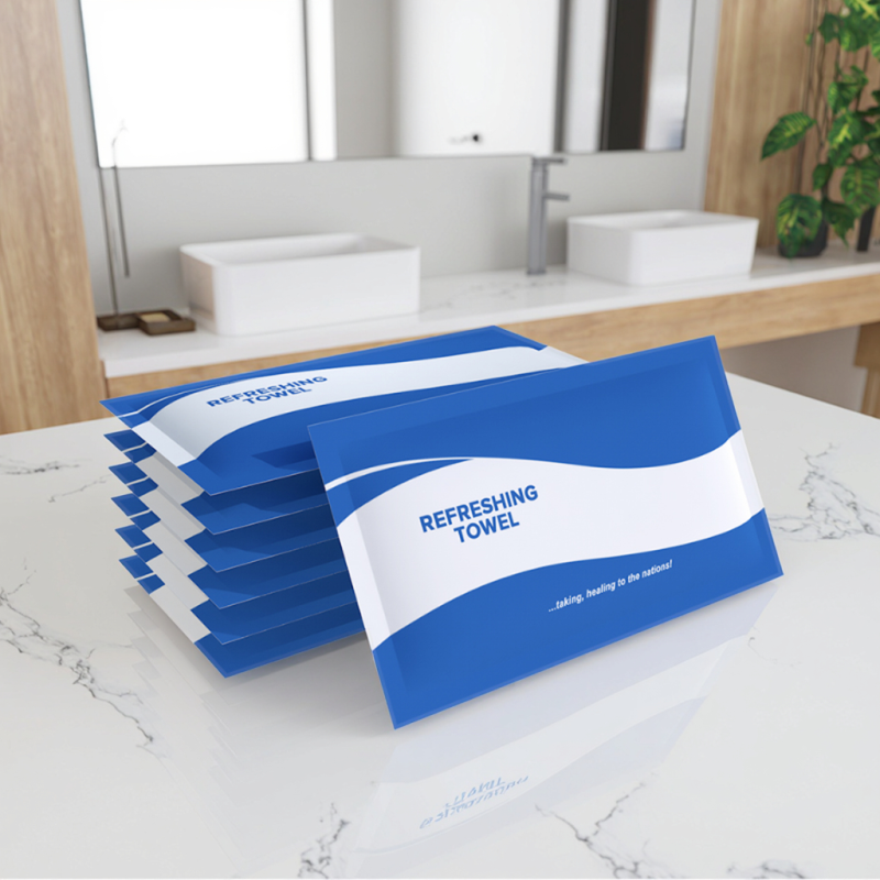 Wet Towel Manufacturer - Custom Wet Towel High Quality Hot Cool Lemon Wet Towel Disposable for Hotel Beauty