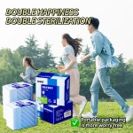 Antiseptic Wet Wipes Factory - OEM Hypoallergenic 10-Pack Portable