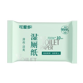 可冲散湿巾工厂-可降解消毒柔软