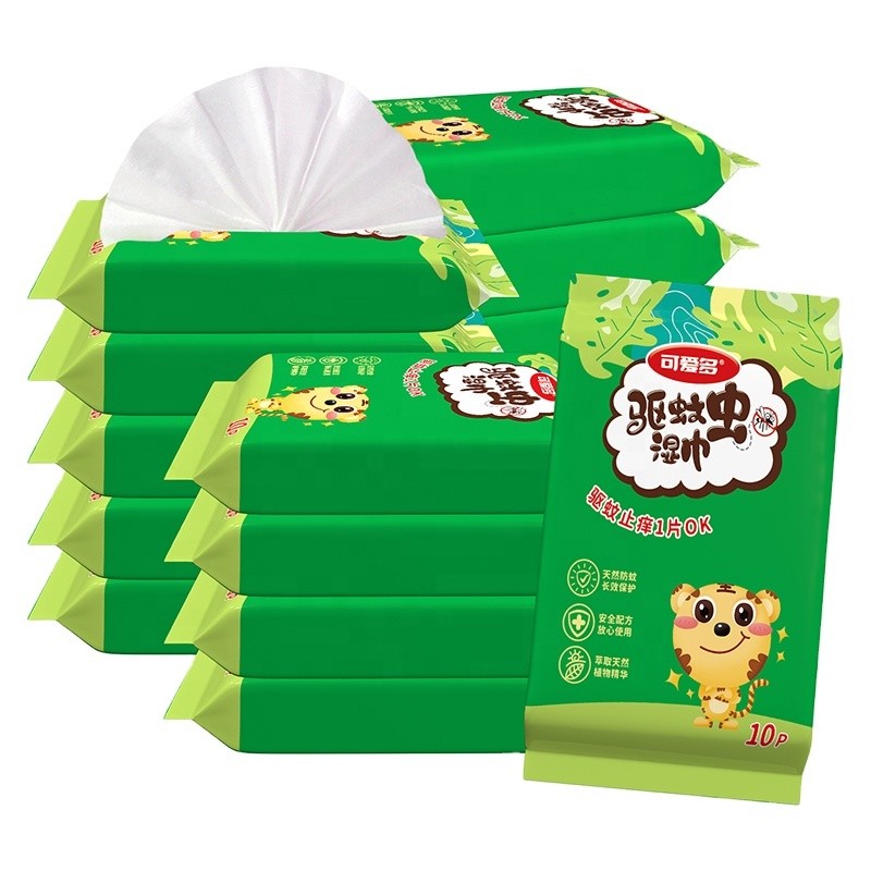 Mosquito Repellent Wipes Manufacturer - OEM Multi Purposes Travel