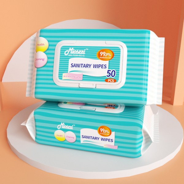 Antibacterial Wipes Supplier - OEM Sanitary Cleaning Hands Surface