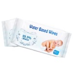 Baby Wipes Factory - Biokleen Custom 60ct Biodegradable Nappy Newborn Baby Sensitive Skin 99.9% Pure Water Wet Wipes
