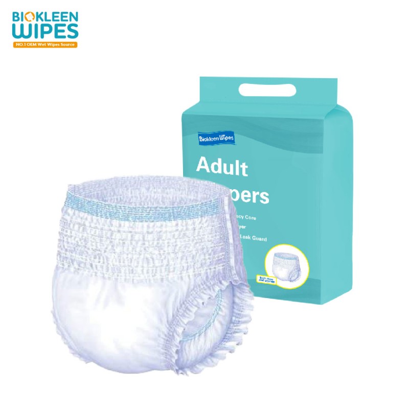 Adult Diaper Supplier - Biokleen Men Large Size Adult Diaper Pant Free Samples Ultra Thick Adult Diapers Disposable