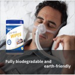 CPAP湿巾厂家-Biokleen代工EPA注册70片100%棉旅行装可生物降解有机面料CPAP