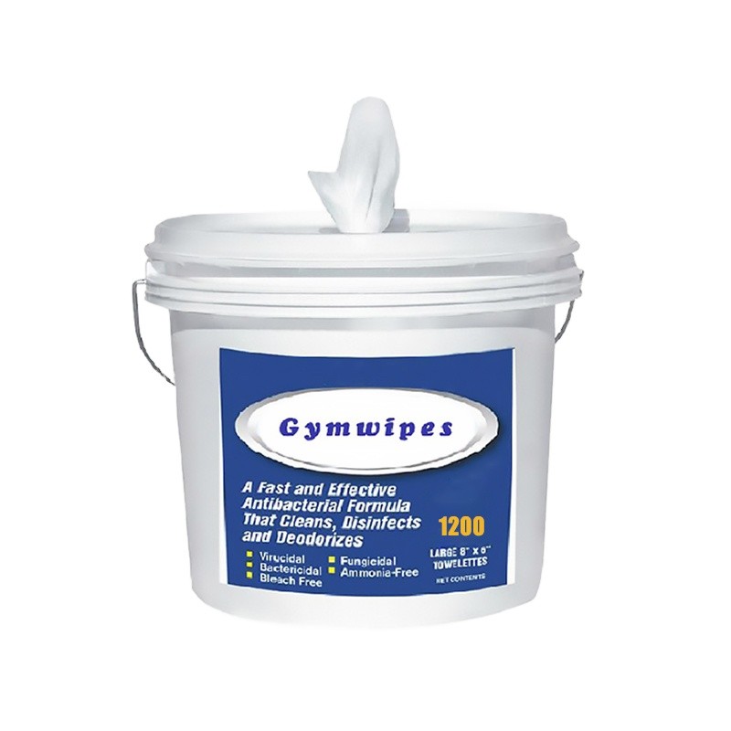Wipe Dispenser Factory - Biokleen Custom Gym Wipe Dispenser Gym Wet Wipes 1200pcs Bucket Packing Fitness Equipment