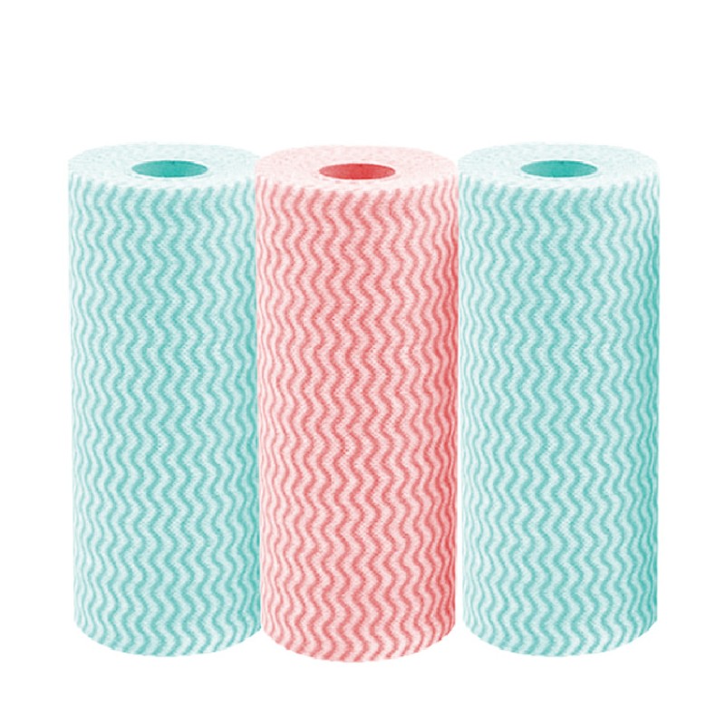 Dry Wipes Supplier - Biokleen OEM Free Sample Nonwoven Spunlaced Cleaning Dry Wipes Roll