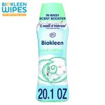 凉爽棉厂家-Biokleen代工免费样品20.1盎司凉爽棉不可阻挡洗中香氛增强珠洗衣用