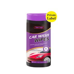 Car Cleaning Wipes Manufacturer - Biokleen OEM 90ct Car Cleaning Wipes Exterior Car Windshield Cleaning Wipes