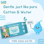 一次性湿巾厂家-Biokleen代工免费样品72片水刺无纺布一次性可生物降解婴儿湿巾无酒精