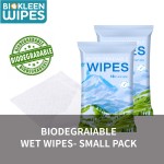 运动湿巾供应商-Biokleen批发10片皮肤科医生测试竹浆运动户外止汗湿巾止汗