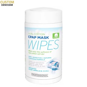 Barrel Wipes Manufacturer - Biokleen OEM Free Sample 100pcs/Barrel Cheap High Quality English Packaging CPAP Mask