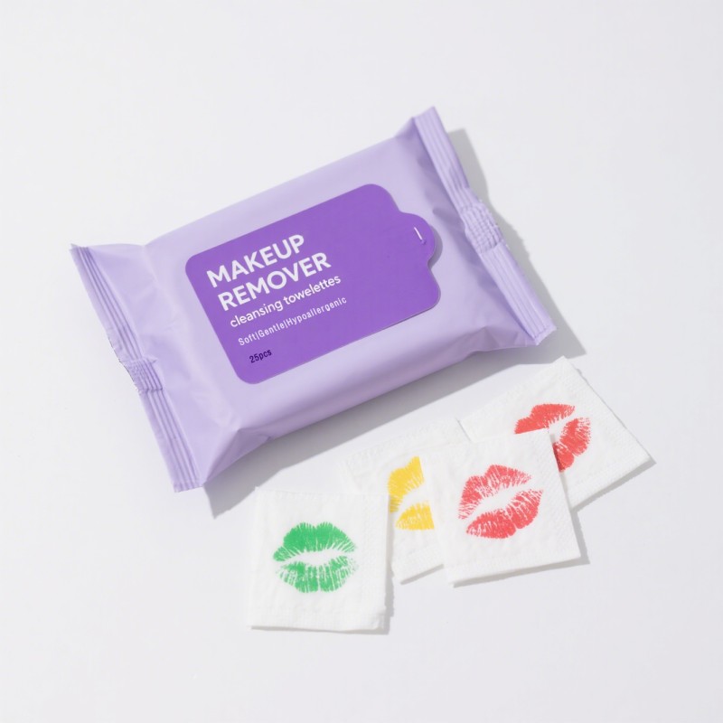 Skin Care Wipes Factory - Biokleen 30ct OEM Private Label Free Sample Skin Care Cotton Natural Anti Acne Eye Wipes