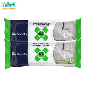 家用地板湿巾厂家-Biokleen40x60厘米超大12片可定制家用地板湿巾用于