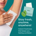 Body Wipes Manufacturer - Biokleen Individual Pack Deodorizing Body Wipes Refresh Travel Deodorant Wipes for Personal