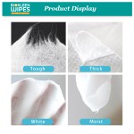 Non-woven Wipes Factory - Biokleen Super Soft 50ct Multipurpose Non-woven Material Puppy Cleaning Wipes Pet Safe