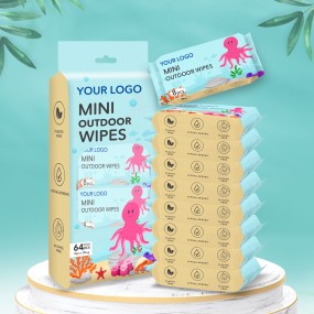 Hand Sanitizer Wipes Supplier - Biokleen 8packs Combo Mini Hand Sanitizer Wipes Pocket Mini Wet Wipes Mini Wet Wipes