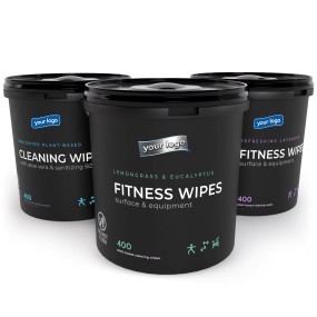 Plant Based Wipes Manufacturer - Biokleen OEM Manufacturer 400ct Plant Based Fitness Wipes Gym Antibacterial Equipment