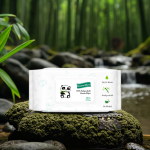 婴儿纸巾湿巾厂家-Biokleen代工60片环保100%竹浆可生物降解有机天然水低过敏