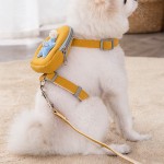 狗胸背带套装供应商-卡通背心项圈可调