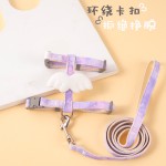 猫牵引绳供应商-翅膀造型免提胸背带