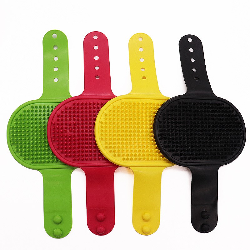Pet Bath Brush Supplier - Silicone Massage Gloves