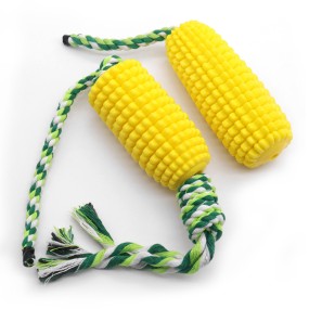 Dog Chew Toy Supplier - Corn Cob Shaped Grinding Stick