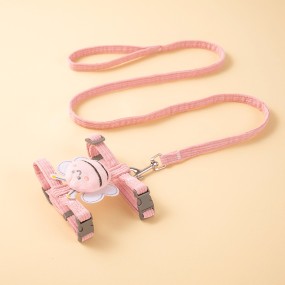 Cat Leash Supplier - Bee Shaped Hands-Free Harness