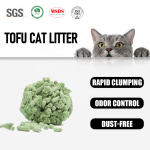 结团豆腐猫砂生产商-深度除臭清新定制
