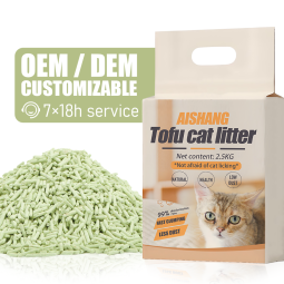 苹果味豆腐猫砂厂家-球型除臭定制生产