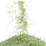 豆腐猫砂生产厂家-可定制1.5-3mm可冲结团砂