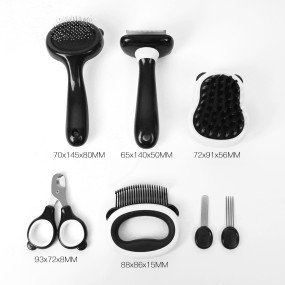Pet Grooming Set Supplier - Nail Clippers Comb Brush