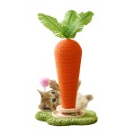 Cat Scratcher Post Factory - Sisal Carrot Mushroom