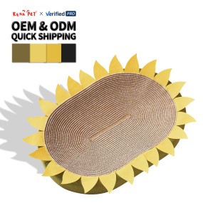 Cat Bed Scratcher Supplier - Round Oval Shape Sisal