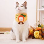 Pet Bandana Supplier - Fruit Design Cotton Custom