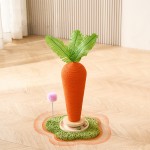 Cat Scratcher Post Factory - Sisal Carrot Mushroom