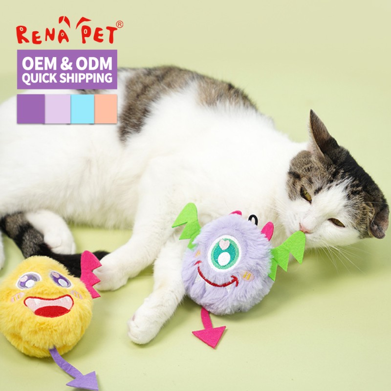 Cat Plush Toy Supplier - Cute Squeaky Pet