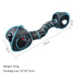 Cat Tunnel Supplier - Large Rainbow Color Foldable