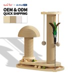 Cat Scratcher Factory - Beige MDF Board Wooden